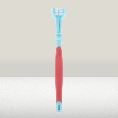 Brosse A Dent Chien | ThreeSidedPetToothbrush™