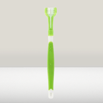 Brosse A Dent Chien | ThreeSidedPetToothbrush™