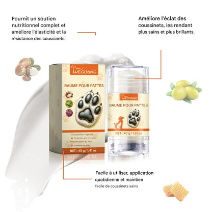 baume coussinet chien et les benefices
