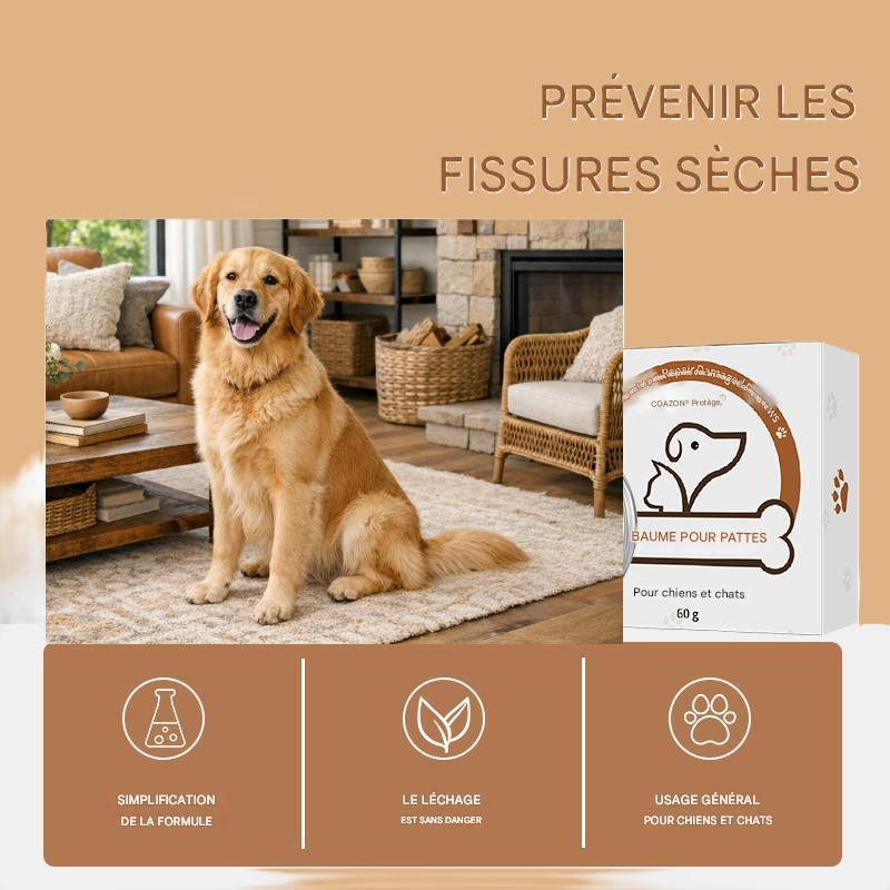 baume coussinet chien pour truffe et patte