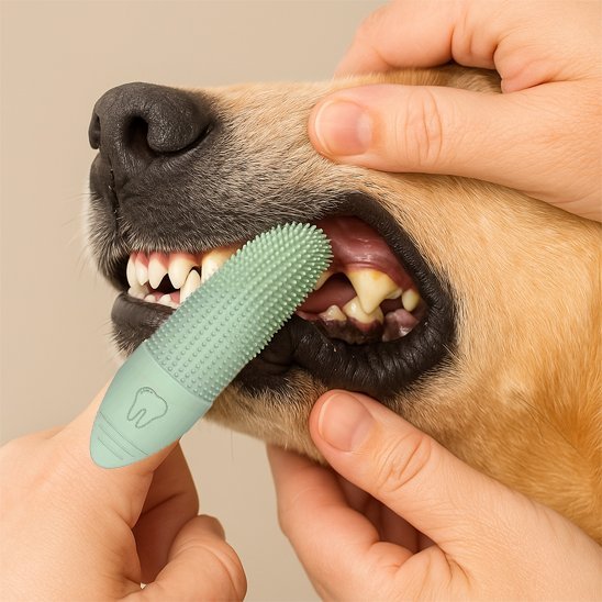 Brosse a dent chien | DentaPet - Royaume aniwoof