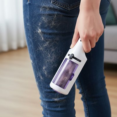 Brosse anti poil facile a utiliser