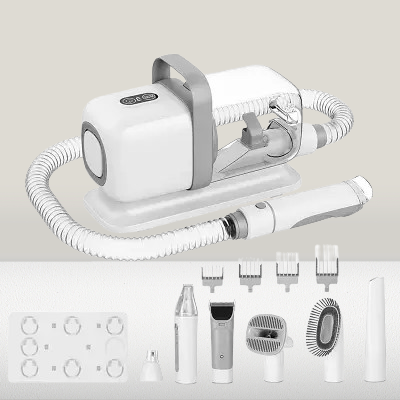 brosse aspirante chien 