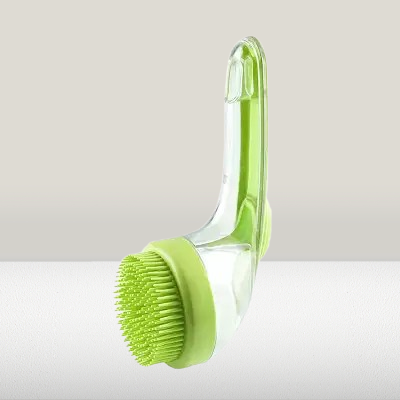 brosse chien couleur vert