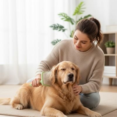 Brosse pour Chien | AntiShed Pro - Royaume aniwoof