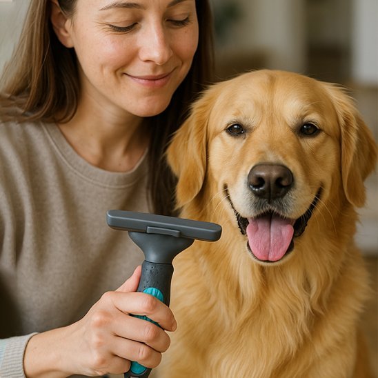 Brosse pour chien poil long | DémêlMax - Royaume aniwoof