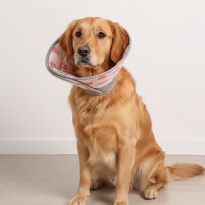 Collerette Chien Couleur Rose