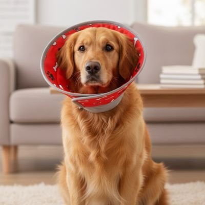Collerette Chien Doux et Leger