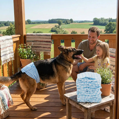 couche chien jetable pour chien male