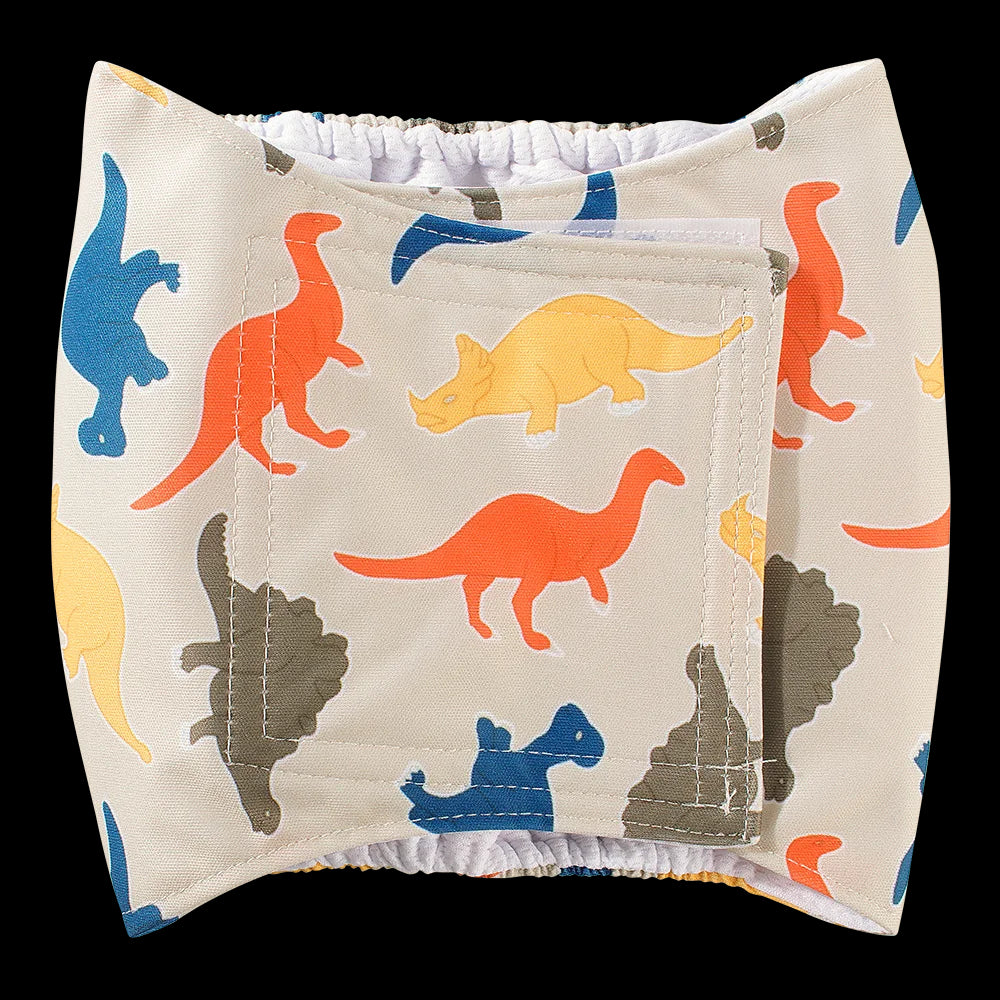 couche pour chien couleur dinosaure
