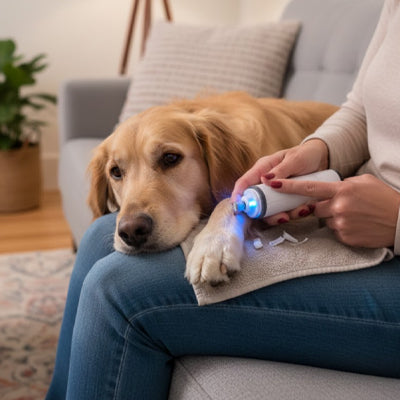 coupe ongle chien avec lumiere LED