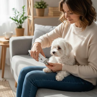 Coupe ongle pour Chien avec lumiere led integre