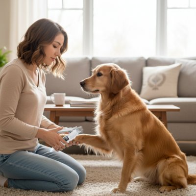 Coupe ongle pour Chien silencieuse avec faible vibration