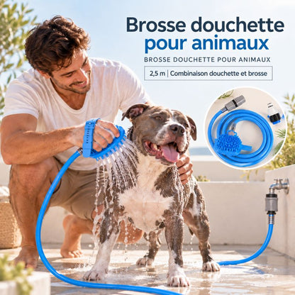 douchette pour chien avec sangle ajustable
