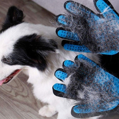 Gant de toilettage | PetBrush 2 - en - 1 - Royaume aniwoof
