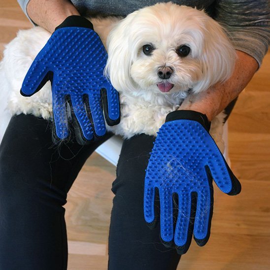 Gant de toilettage | PetBrush 2 - en - 1 - Royaume aniwoof
