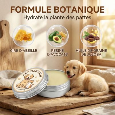 ingredient du baume coussinet chien