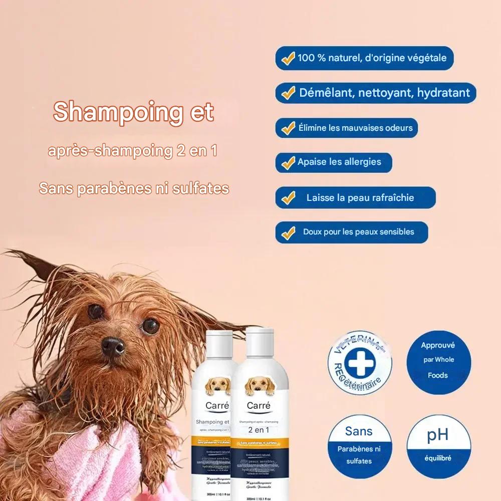 les caracteristiques du shampooing chien