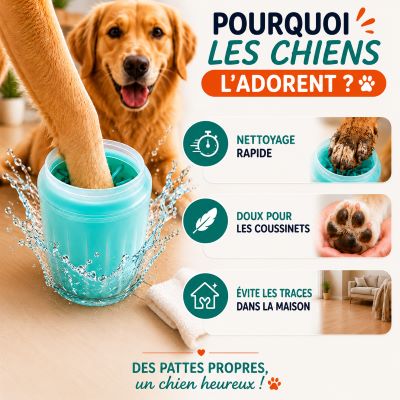 Nettoyeur Patte Chien | WoofSplash