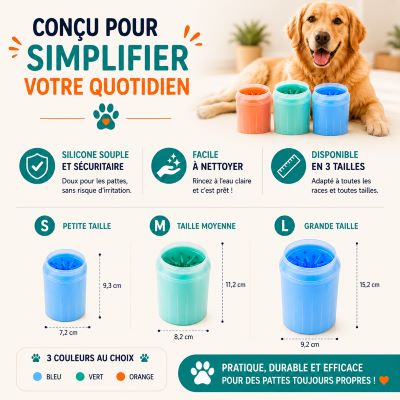 Nettoyeur Patte Chien | WoofSplash