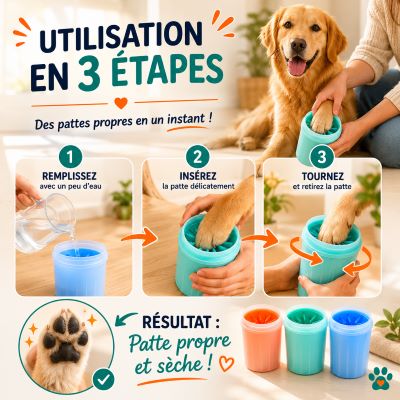 Nettoyeur Patte Chien | WoofSplash