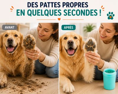 Nettoyeur Patte Chien | WoofSplash