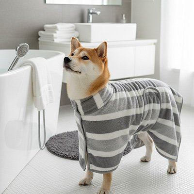 Peignoir pour Chien | Ultra - Absorbant - Royaume aniwoof
