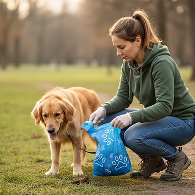 Sac a crotte épais et durable