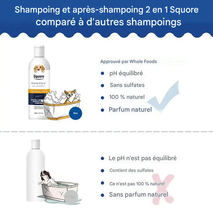 shampooing chien cent pour cent naturel