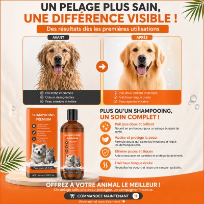 Shampoing pour Chien Naturel | HappyPoil