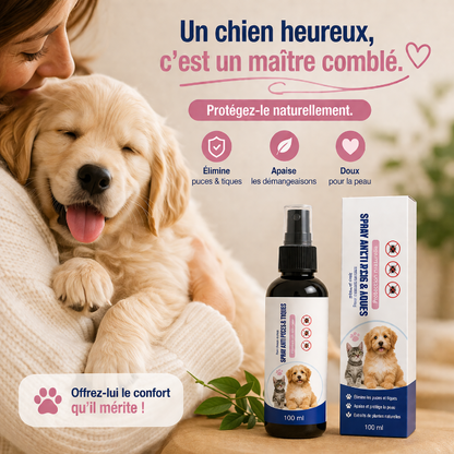 spray-antiparasitaire-chien-pour-un-chien-en-sante
