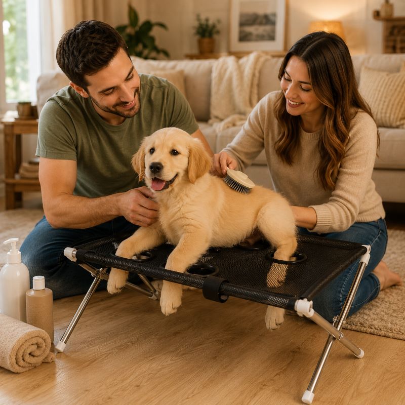 Tables de Toilettage pour Chiens | WoofGroomy