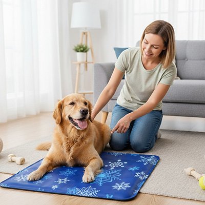 Tapis rafraîchissant Chien pour petit et grand chien 