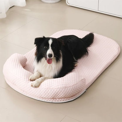 Tapis rafraichissant chien rose