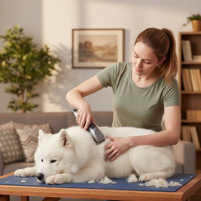 tondeuse pour chien ergonomique et confortable